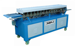 Transverse Duct Flange Forming Machine