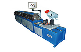 Transverse Duct Connector Flange Forming Machine
