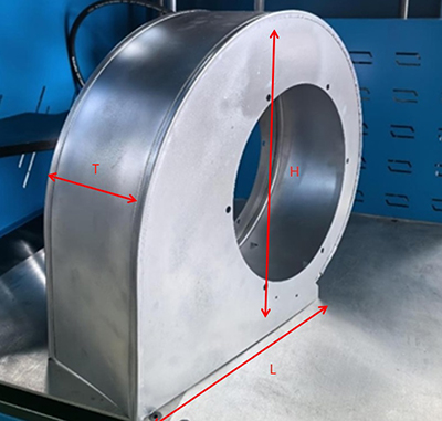 Volute Seam Closing Machine
